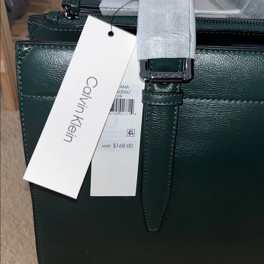 Calvin Klein Forest Green Bag - Picture 5 of 5